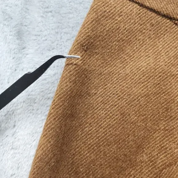 Vintage Neiman Marcus Anne Klein Skirt Womens S Brown Wool Pencil Lined Preppy - Picture 3 of 16